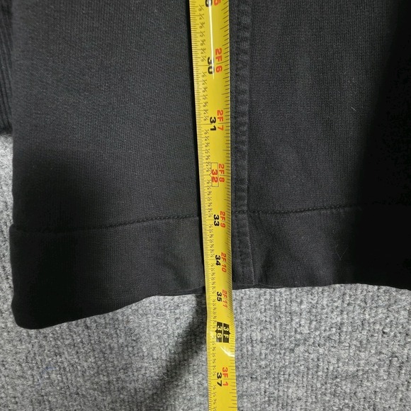 Prairie Underground Hoodie Womens S Black Cloak Long Zip Dress Cotton Made USA - Picture 8 of 8